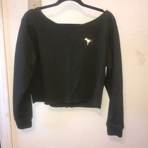 VS Pink Cropped Sweater